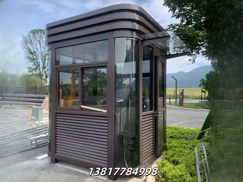 钢结构保安岗亭-006